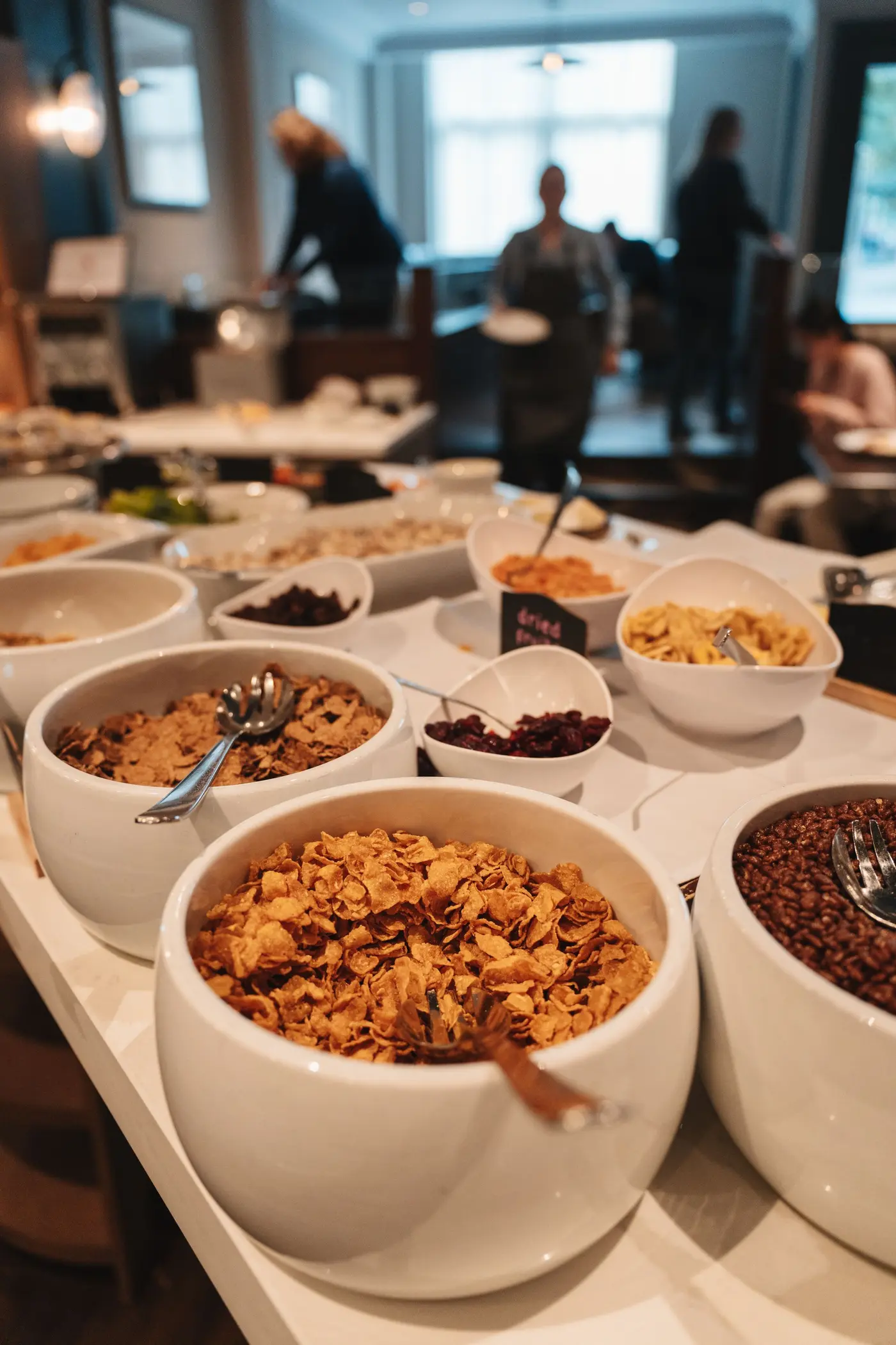 Ontbijtbuffet in een hotel als voorbeeld van terugkerende horeca-inkoop